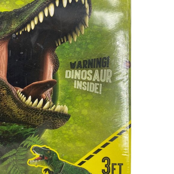 Mega Model T. Rex Build your Own 3 Ft 3D Dinosaur with Book Scholastic NEW - Picture 4 of 5